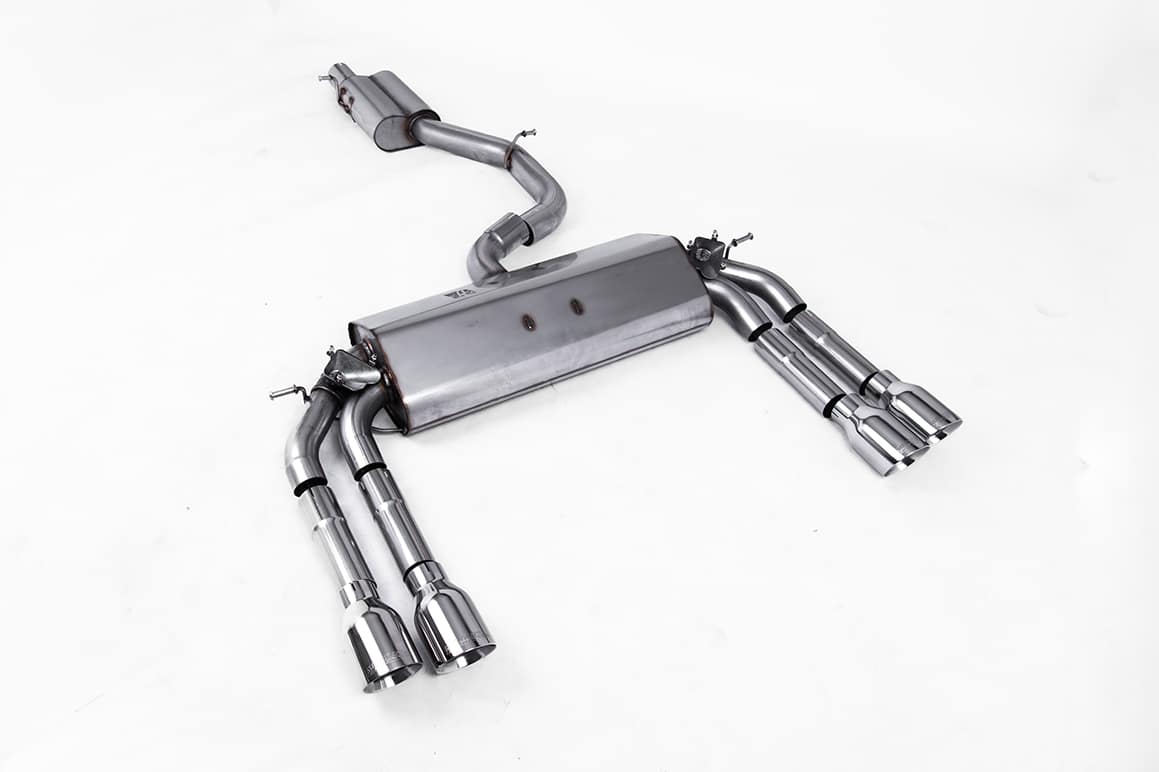 Milltek Sport Audi S3 (8V) Saloon/Cabrio Resonated Cat-Back Exhaust