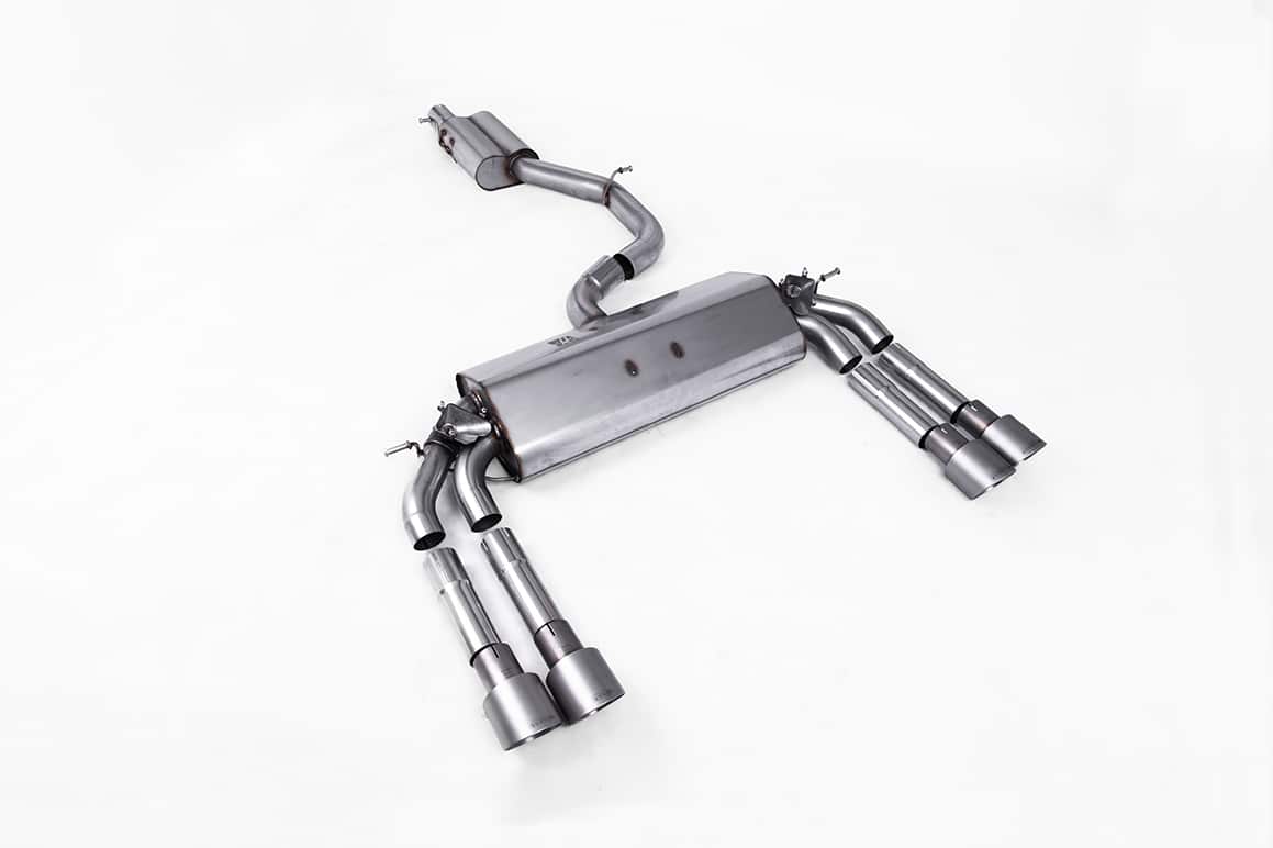 Milltek Sport Audi S3 (8V) Saloon/Cabrio Resonated Cat-Back Exhaust