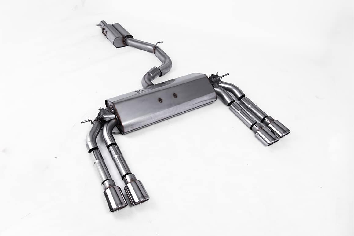 Milltek Sport Audi S3 (8V) Saloon/Cabrio Resonated Cat-Back Exhaust