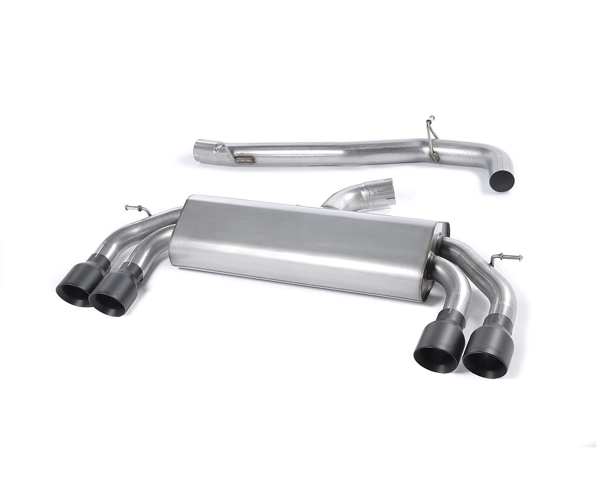 Milltek Sport Audi S3 8V 3DR Non-Valved Race Cat-Back Exhaust