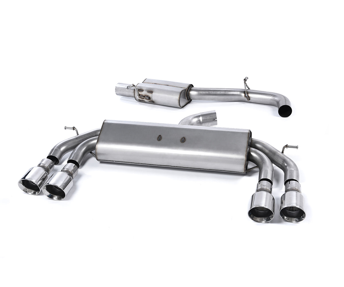 Milltek Sport Audi S3 8V 3DR Non-Valved Race Cat-Back Exhaust