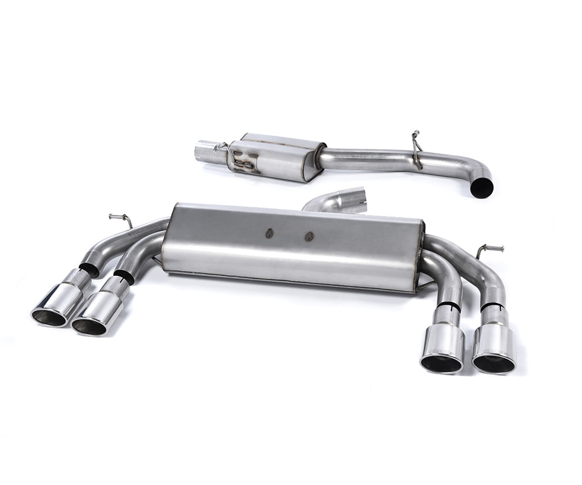 Milltek Sport Audi S3 8V Sportback Non-Valved Race Cat-Back Exhaust