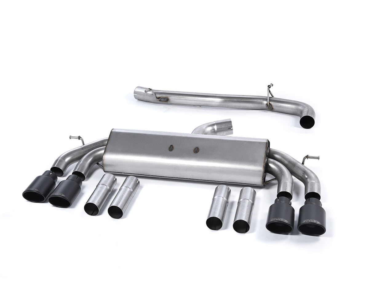 Milltek Sport Audi S3 8V Saloon/Cabrio Non-Valved Race Cat-Back Exhaust