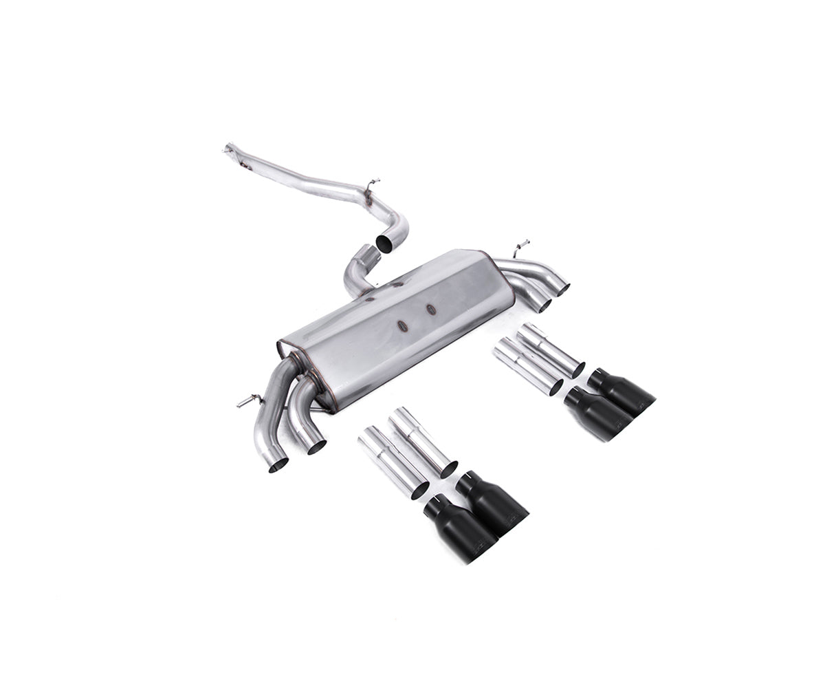 Milltek Sport Audi S3 8V Saloon/Cabrio Non-Valved Race Cat-Back Exhaust