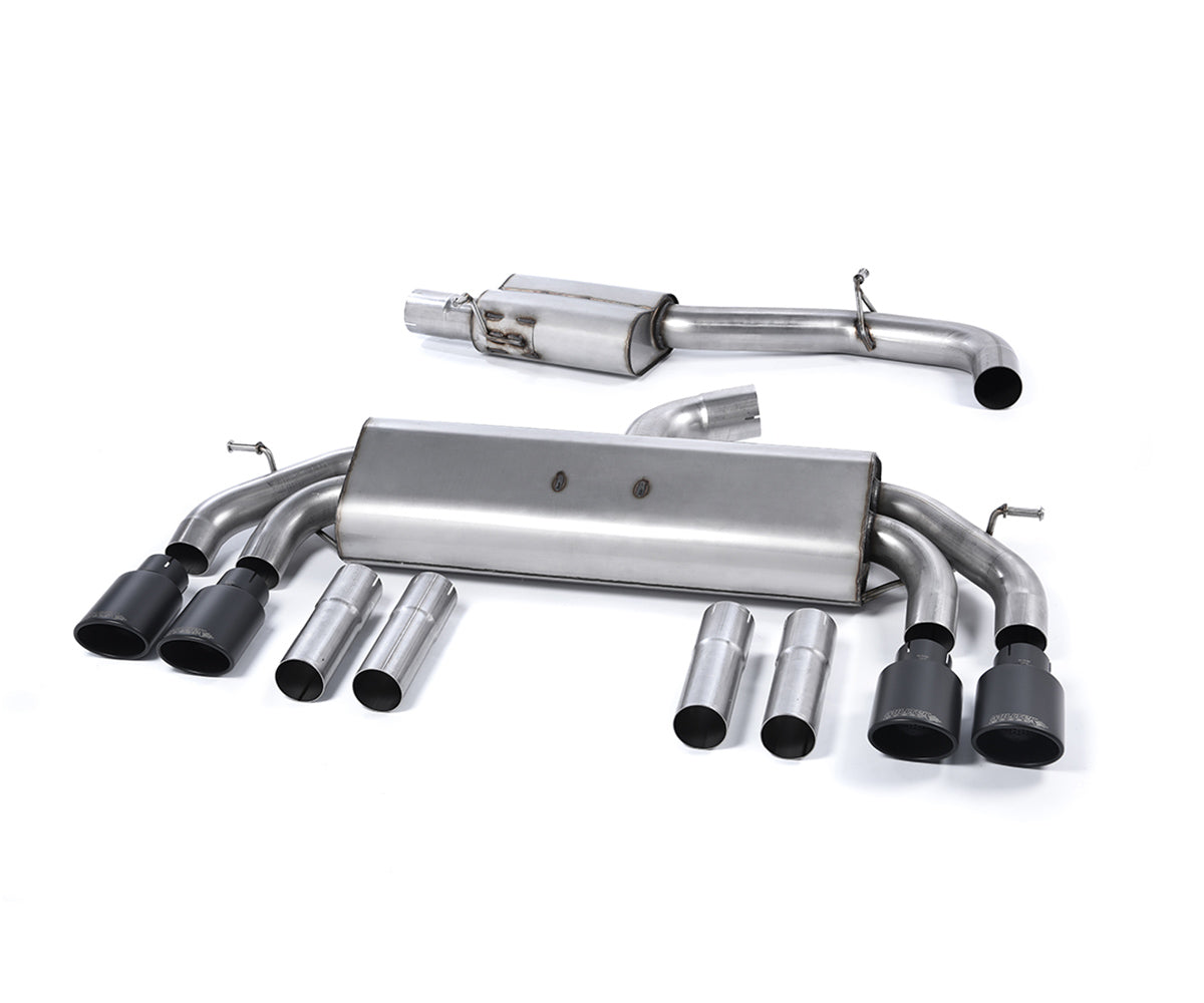 Milltek Sport Audi S3 8V Saloon/Cabrio Non-Valved Race Cat-Back Exhaust