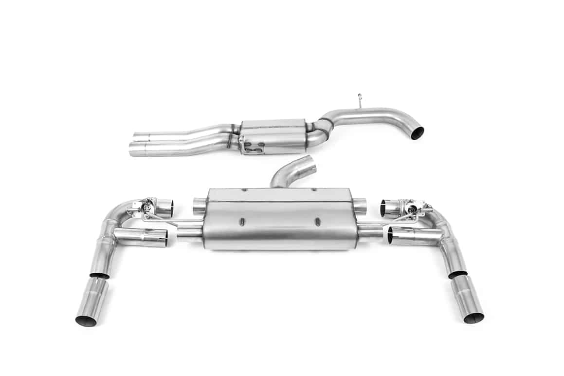 Milltek Sport Audi RS3 (8V) Saloon 80mm Cat/GPF-Back Exhaust