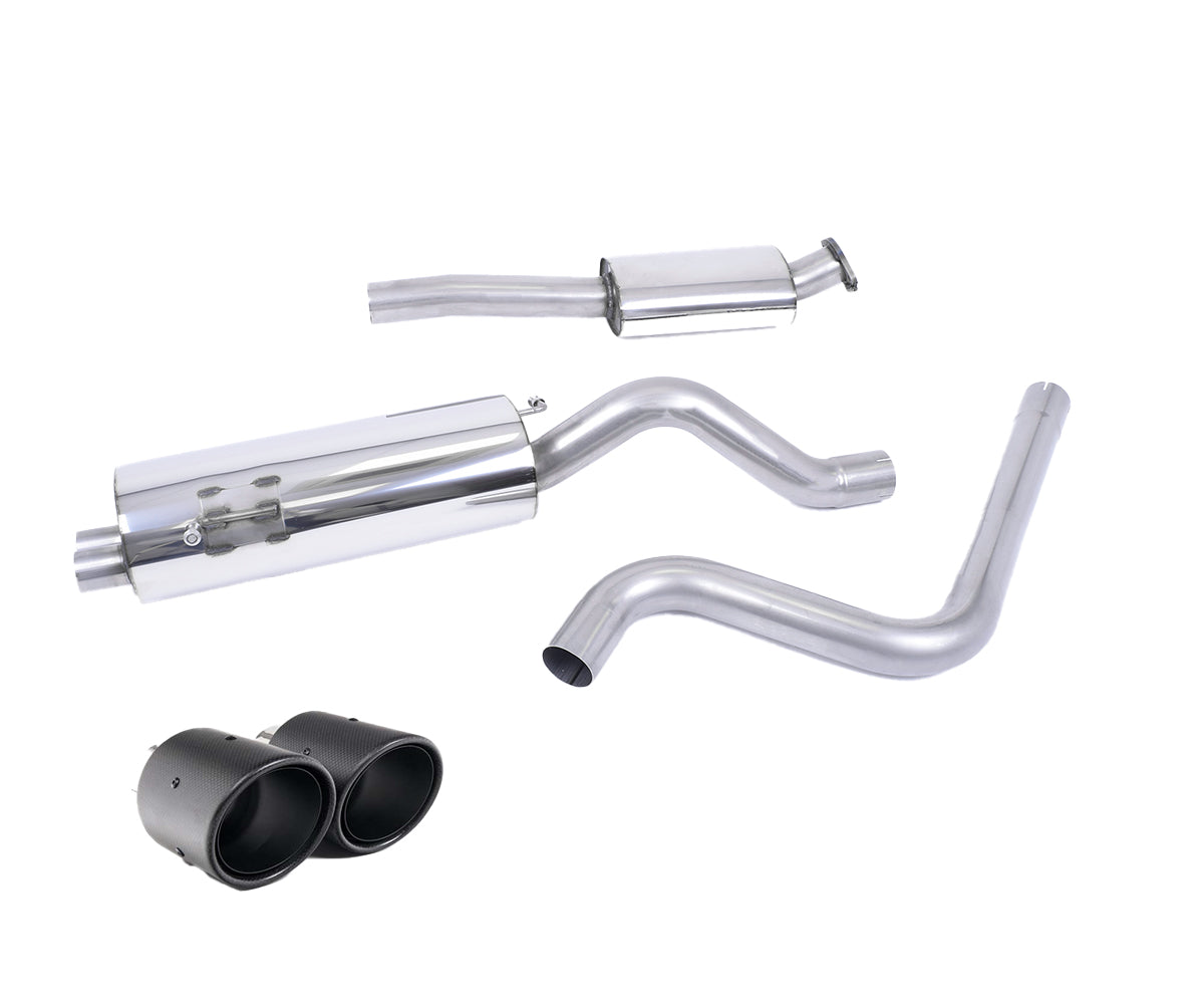 Milltek Sport Ford Fiesta MK7 ST 1.6 Ecoboost Race Cat-Back Exhaust