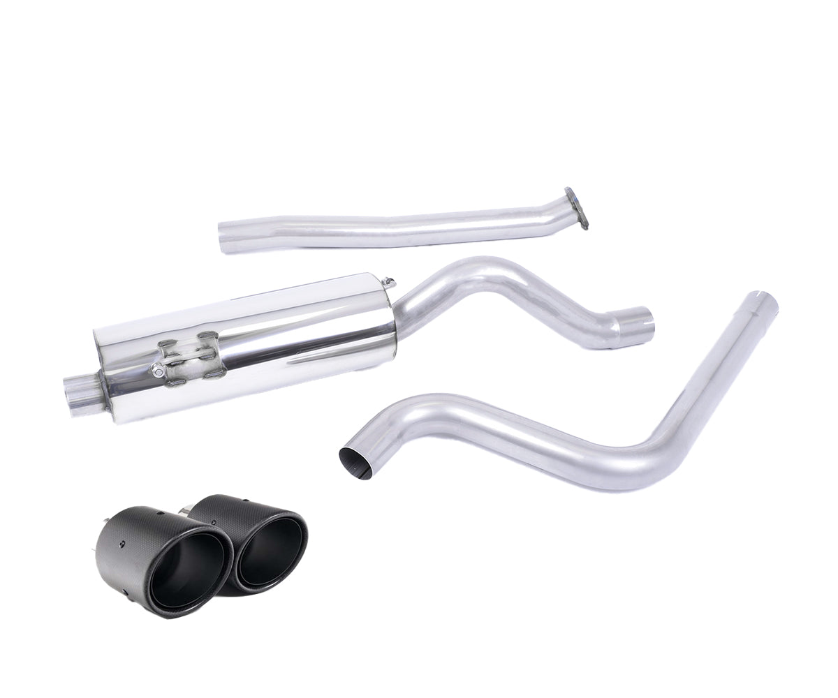 Milltek Sport Ford Fiesta MK7 ST 1.6 Ecoboost Race Cat-Back Exhaust