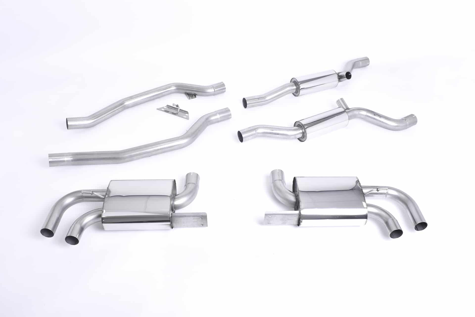 Milltek Sport Porsche Cayenne 958 Turbo 4.8 V8 Pre-Facelift (2010-2014) Cat-Back Exhaust