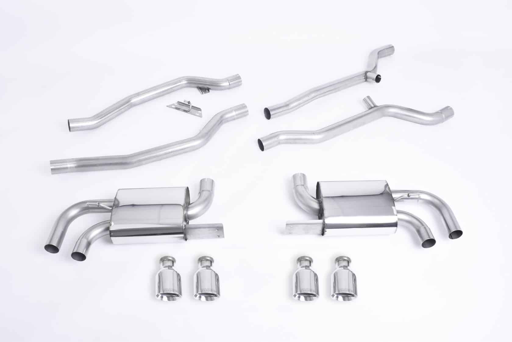 Milltek Sport Porsche Cayenne 958 Turbo 4.8 V8 Pre-Facelift (2010-2014) Cat-Back Exhaust