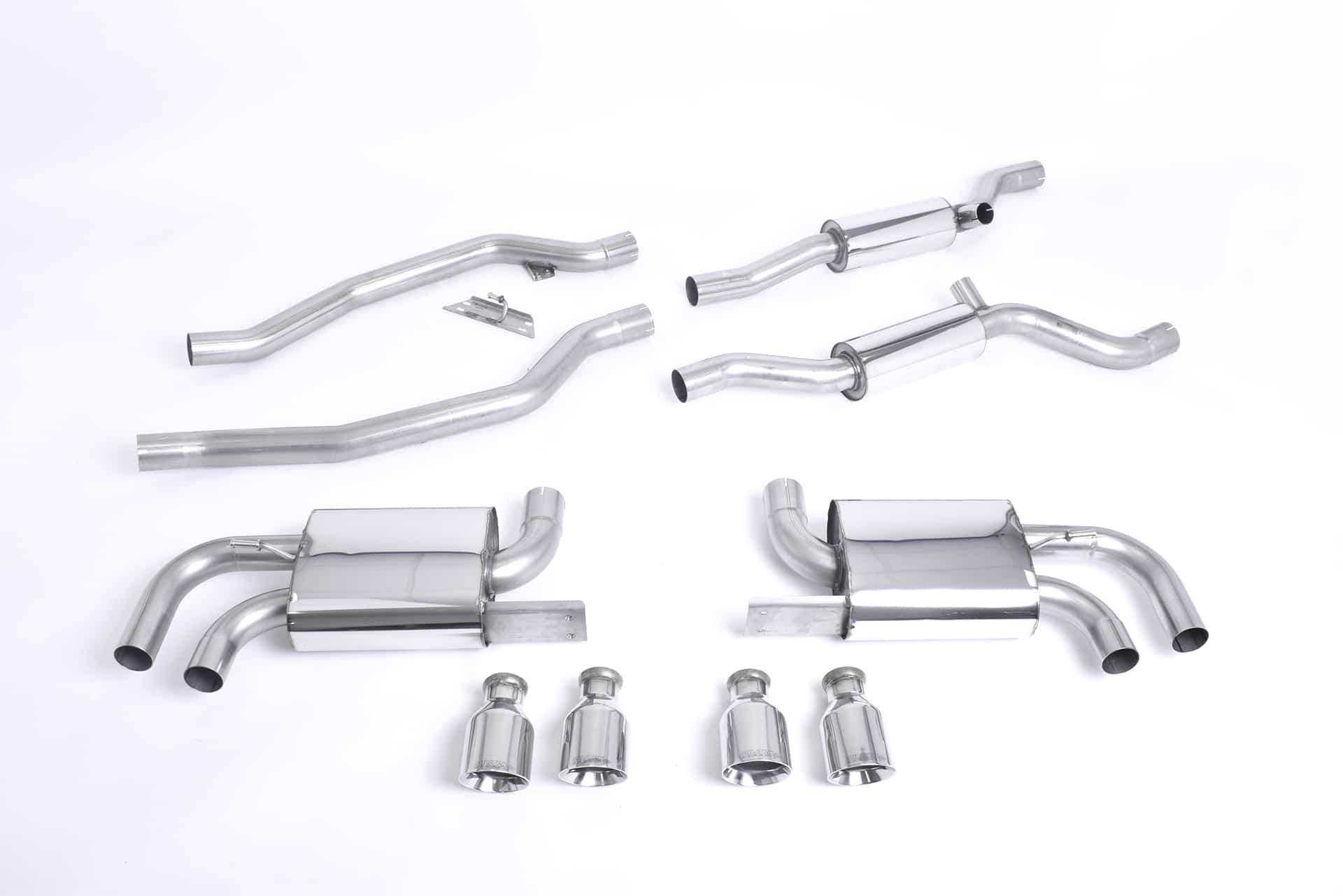 Milltek Sport Porsche Cayenne 958 Turbo 4.8 V8 Pre-Facelift (2010-2014) Cat-Back Exhaust