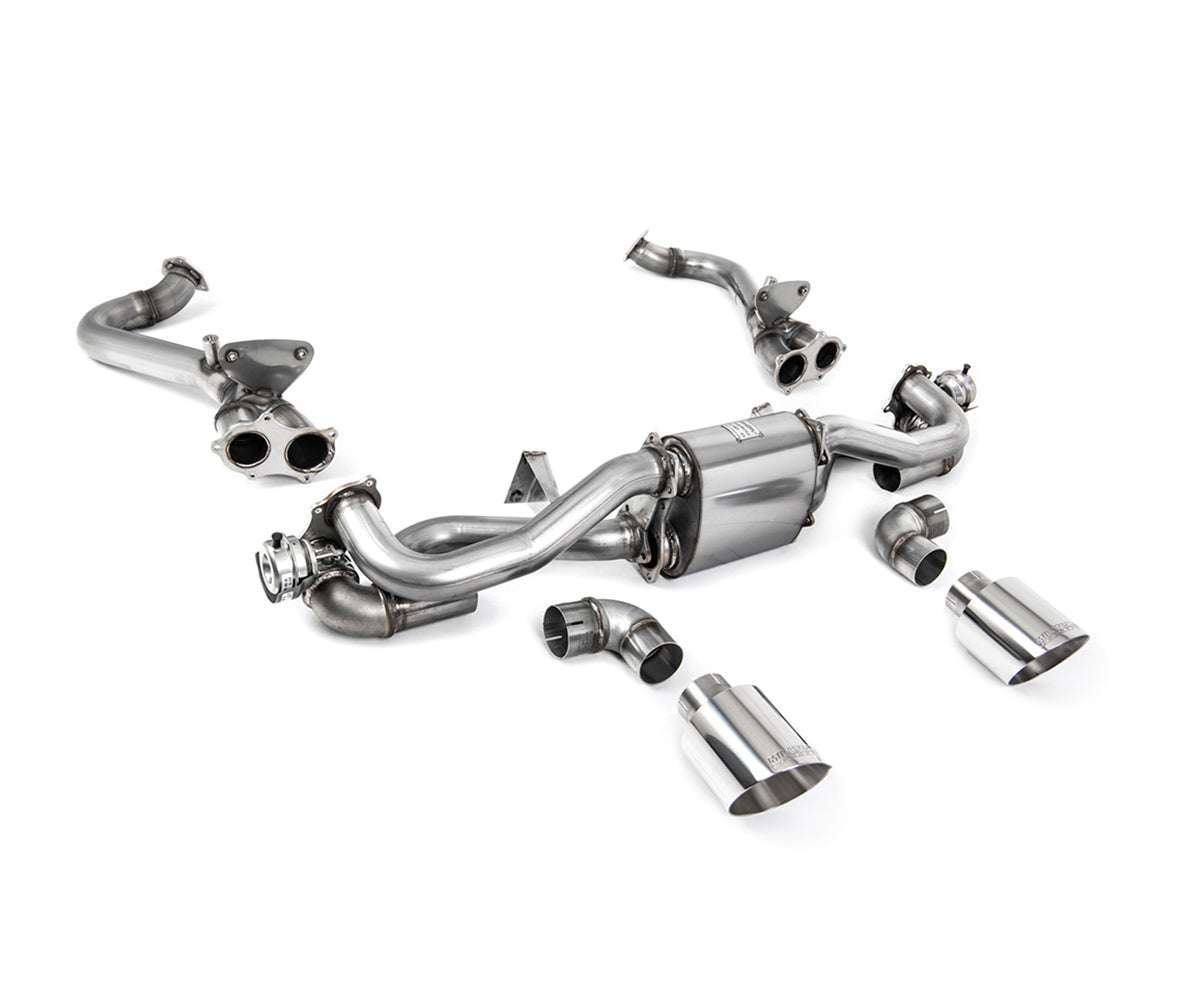 Milltek Sport Porsche Cayman GT4/Boxster GTS 4.0 Cat-Back Exhaust (Pre Feb 2020 Cars Only)