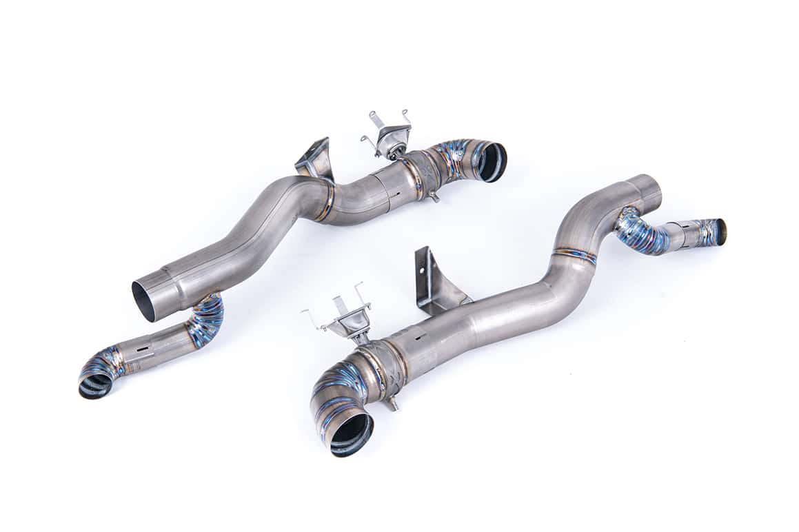 Milltek Signature Series Porsche 911 (992) 3.0T Carrera S, GTS & Dakar Titanium Rear Silencer Bypass
