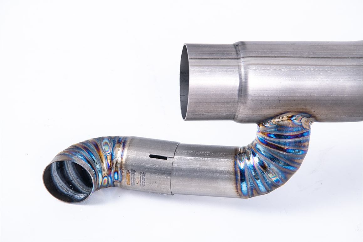 Milltek Signature Series Porsche 911 (992) 3.0T Carrera S, GTS & Dakar Titanium Rear Silencer Bypass