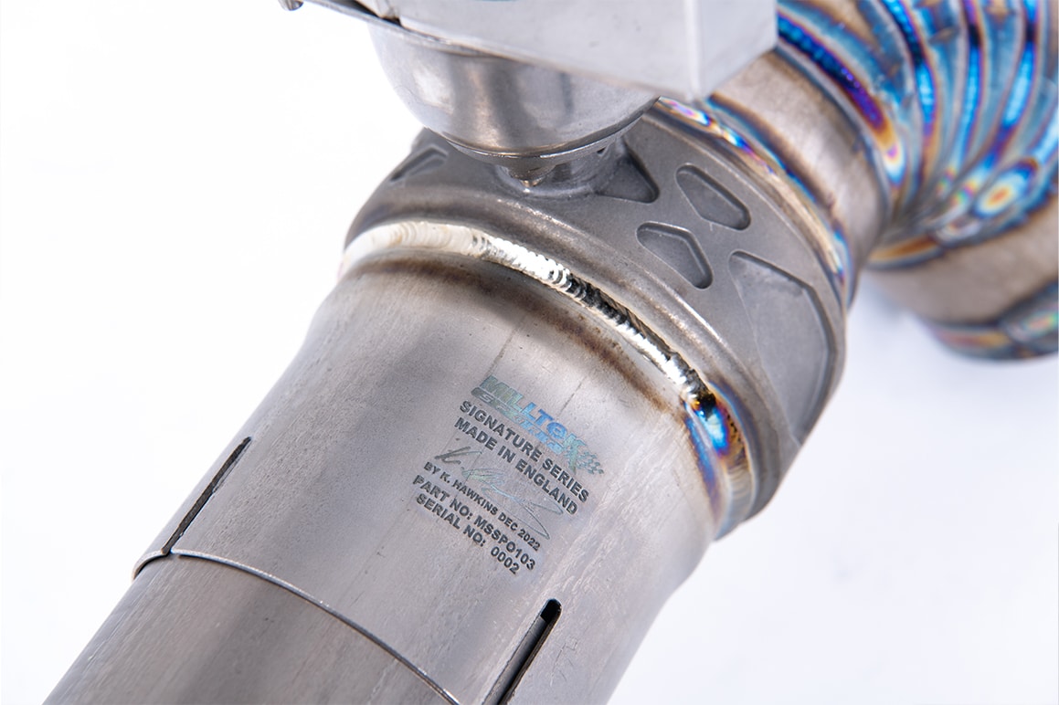 Milltek Signature Series Porsche 911 (992) 3.0T Carrera S, GTS & Dakar Titanium Rear Silencer Bypass