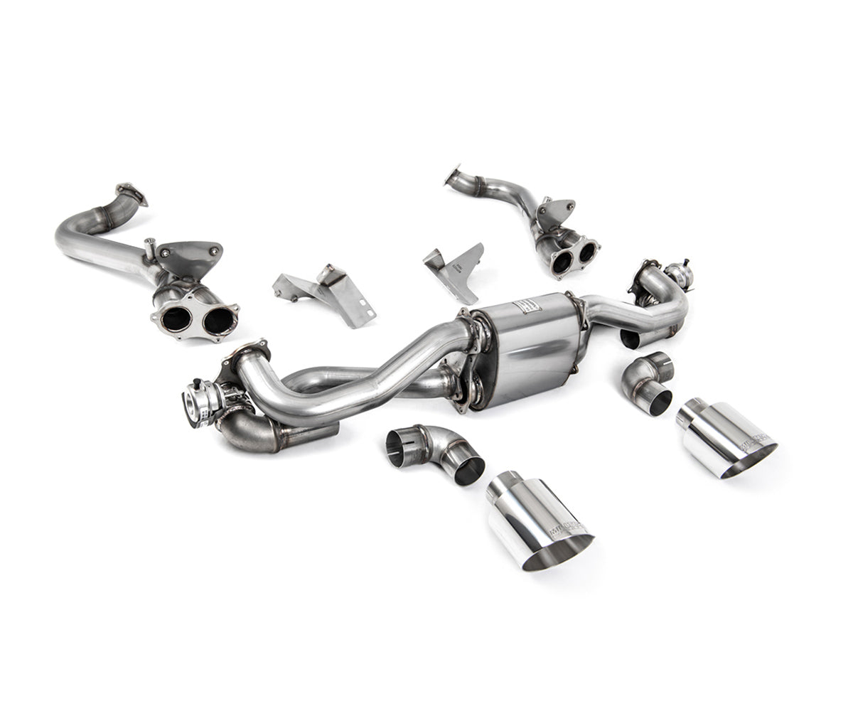 Milltek Sport Porsche Cayman GT4/Boxster GTS 4.0 Cat-Back Exhaust (Post Feb 2020 PDK Cars Only)