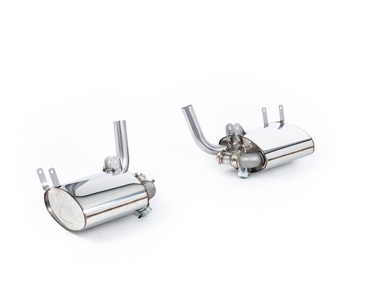 Milltek Sport Porsche 911 996 Carrera/Carrera S C2/C4 Rear Silencers