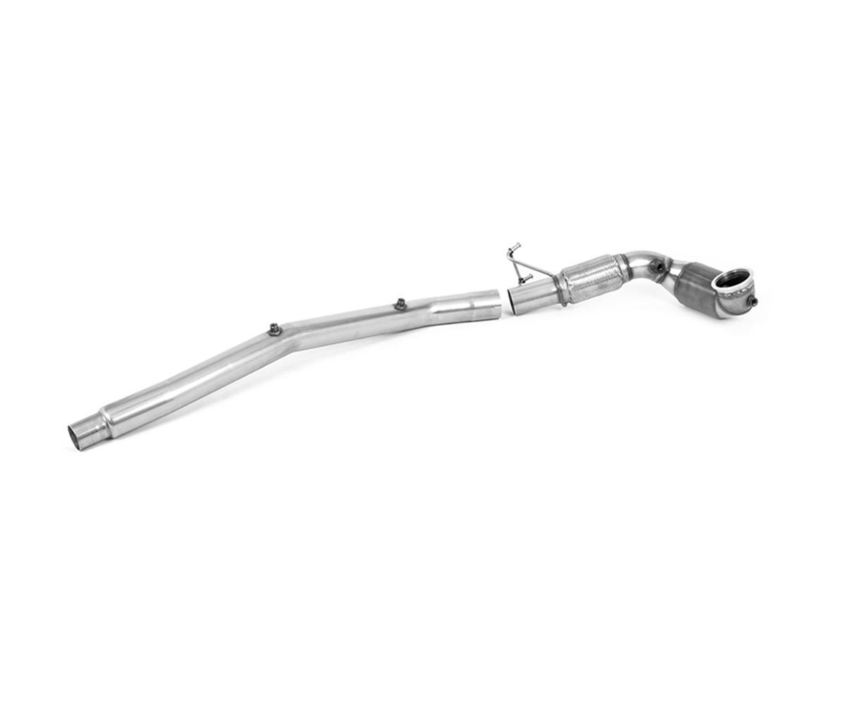 Milltek Sport VW Golf MK8 GTI/Cupra Leon 245/Skoda Octavia MK4 VRS High Flow Downpipe