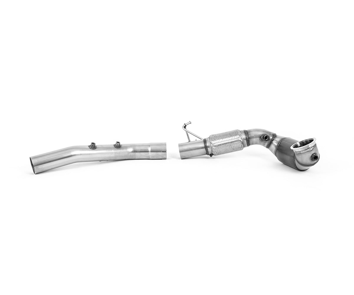 Milltek Sport VW Golf MK8 GTI/Cupra Leon 245/Skoda Octavia MK4 VRS High Flow Downpipe