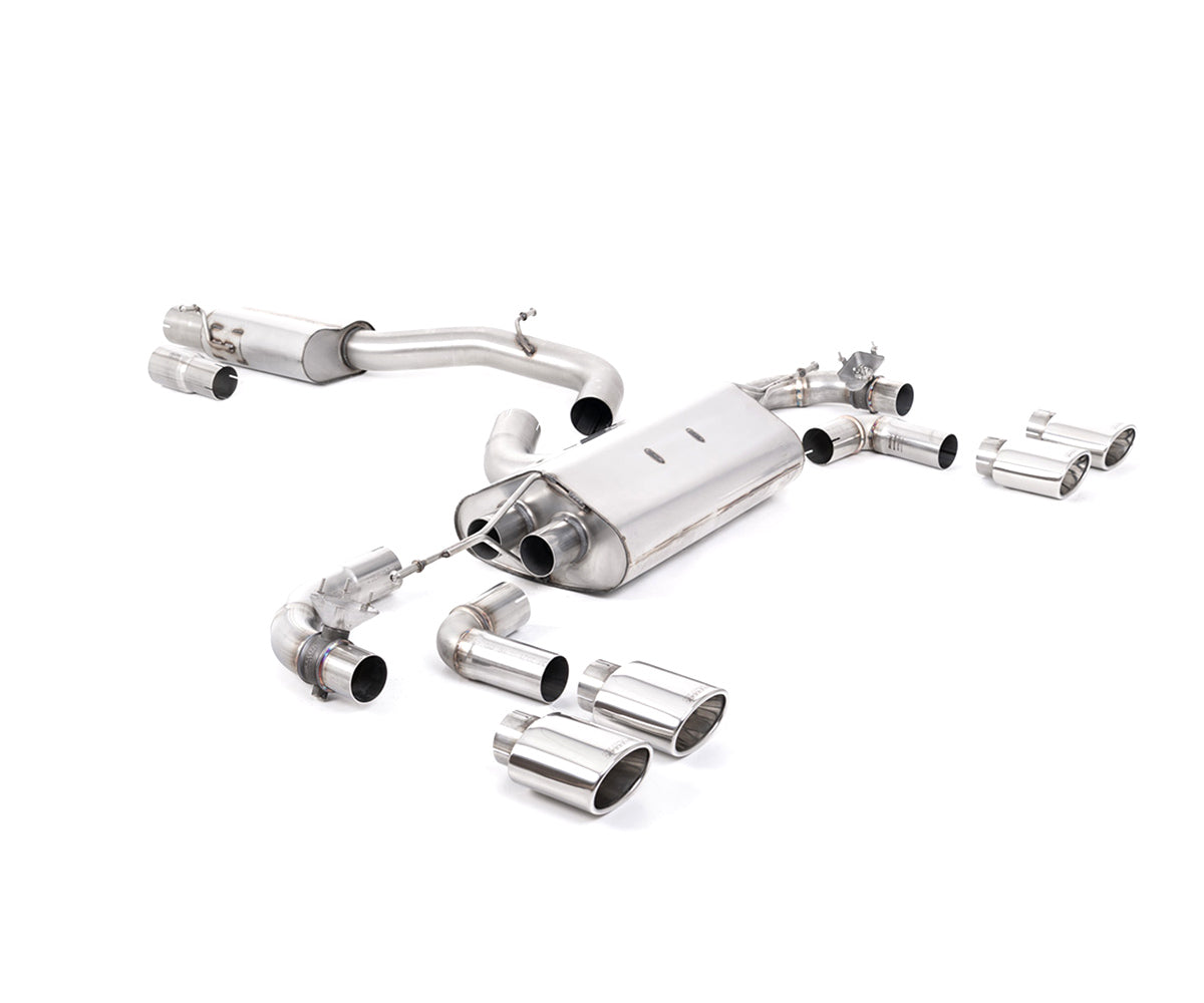 Milltek Sport VW Golf MK7.5 R 80mm Race Cat/GPF-Back Exhaust