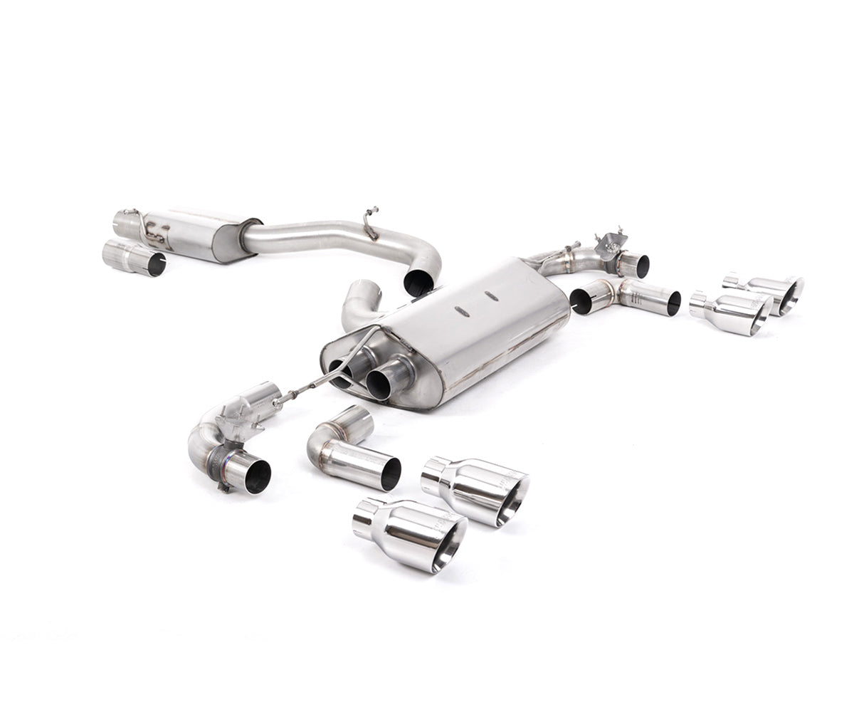 Milltek Sport VW Golf MK7.5 R 80mm Race Cat/GPF-Back Exhaust