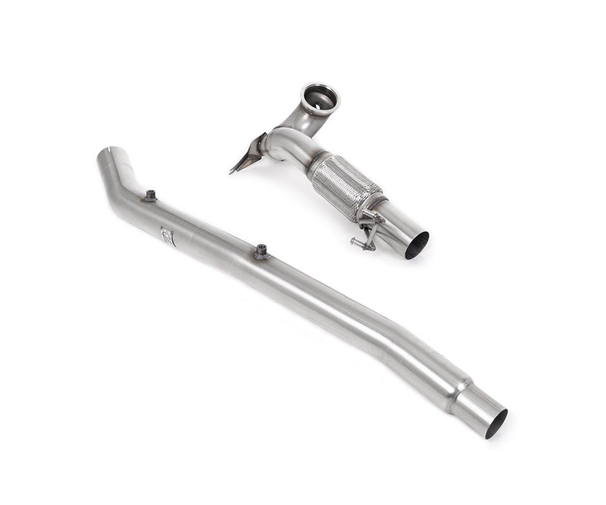 Milltek Sport VW Golf MK8 GTI/Cupra Leon 245/Skoda Octavia MK4 VRS High Flow Downpipe