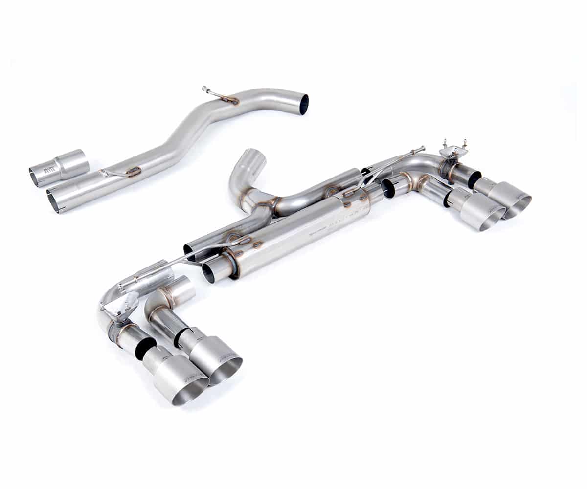 Milltek Sport VW Golf MK7 R 80mm Race Cat-Back Exhaust