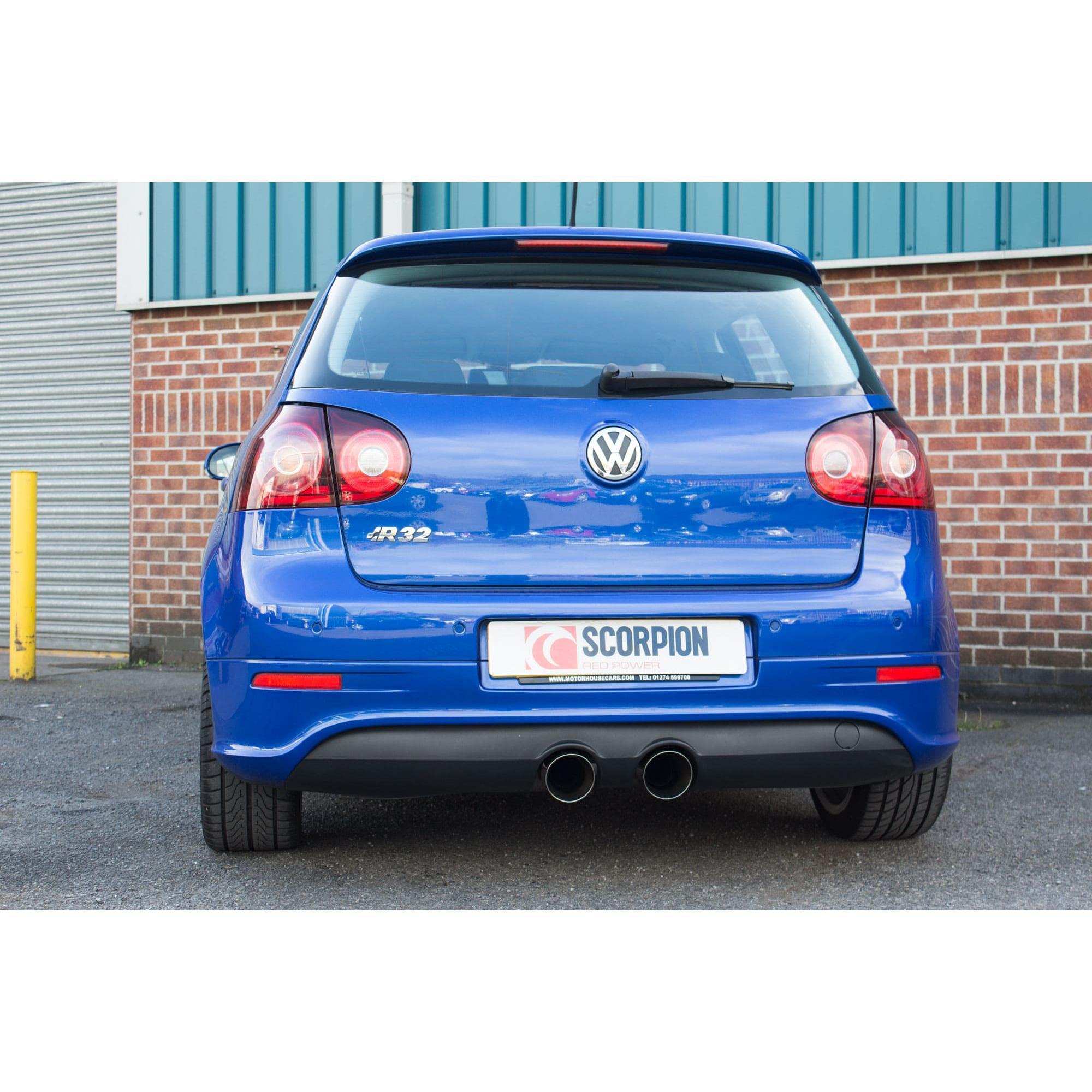 Volkswagen Golf MK5 R32 - Resonated cat-back system - Performance HQ - United Kingdom