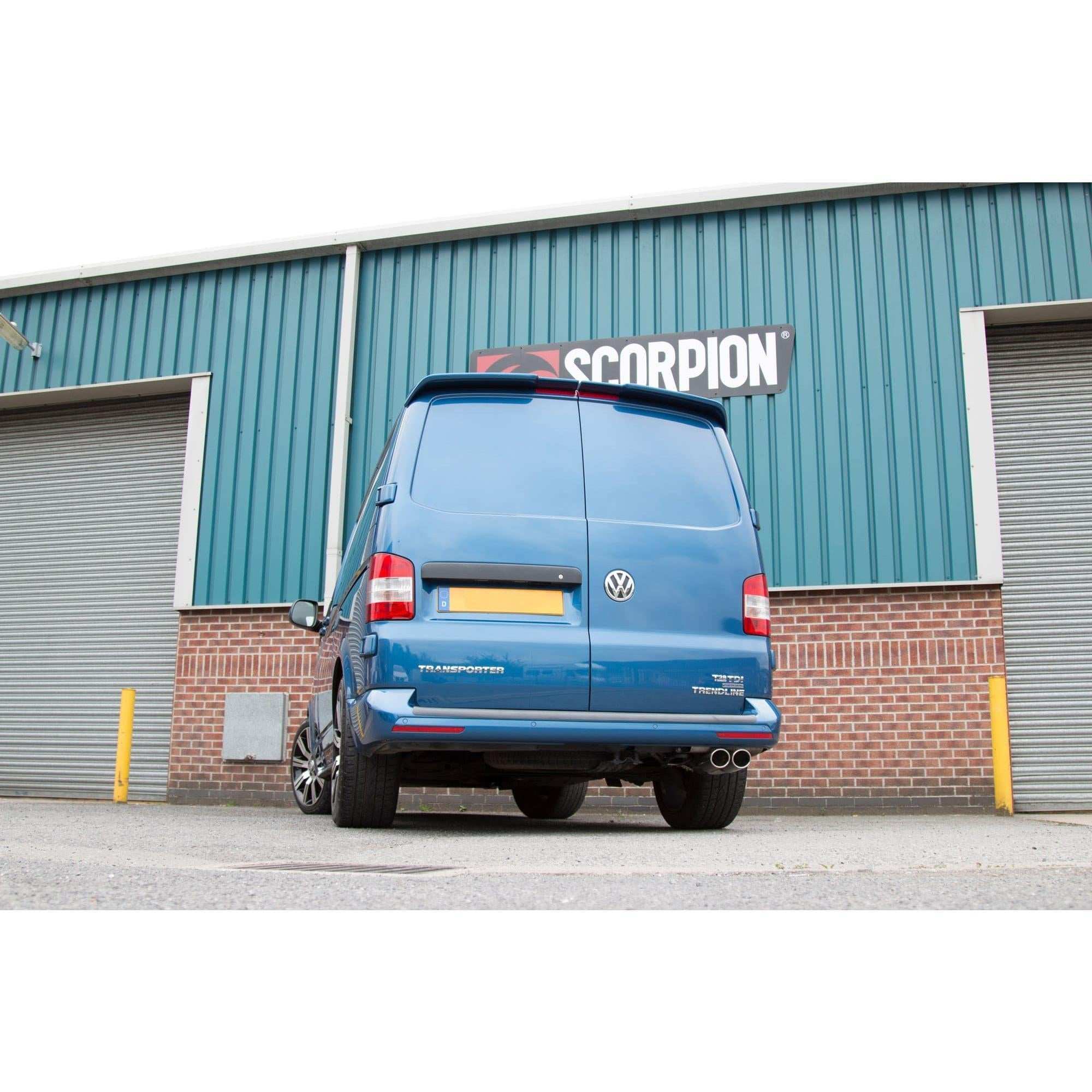 Volkswagen Transporter T5 2.5TDi (03-09) / T5 2.0 (10-15) / T5 & T6 2.0 BiTDi (15-19) SWB/LWD 2WD - Resonated cat/DPF-back system - Performance HQ - United Kingdom