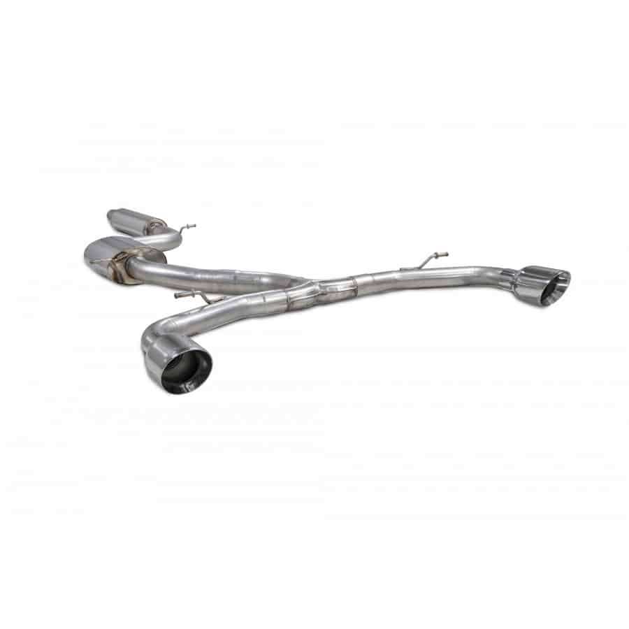 Scorpion Volkswagen Golf Mk8 GTI Clubsport GPF back Exhaust - Performance HQ - United Kingdom