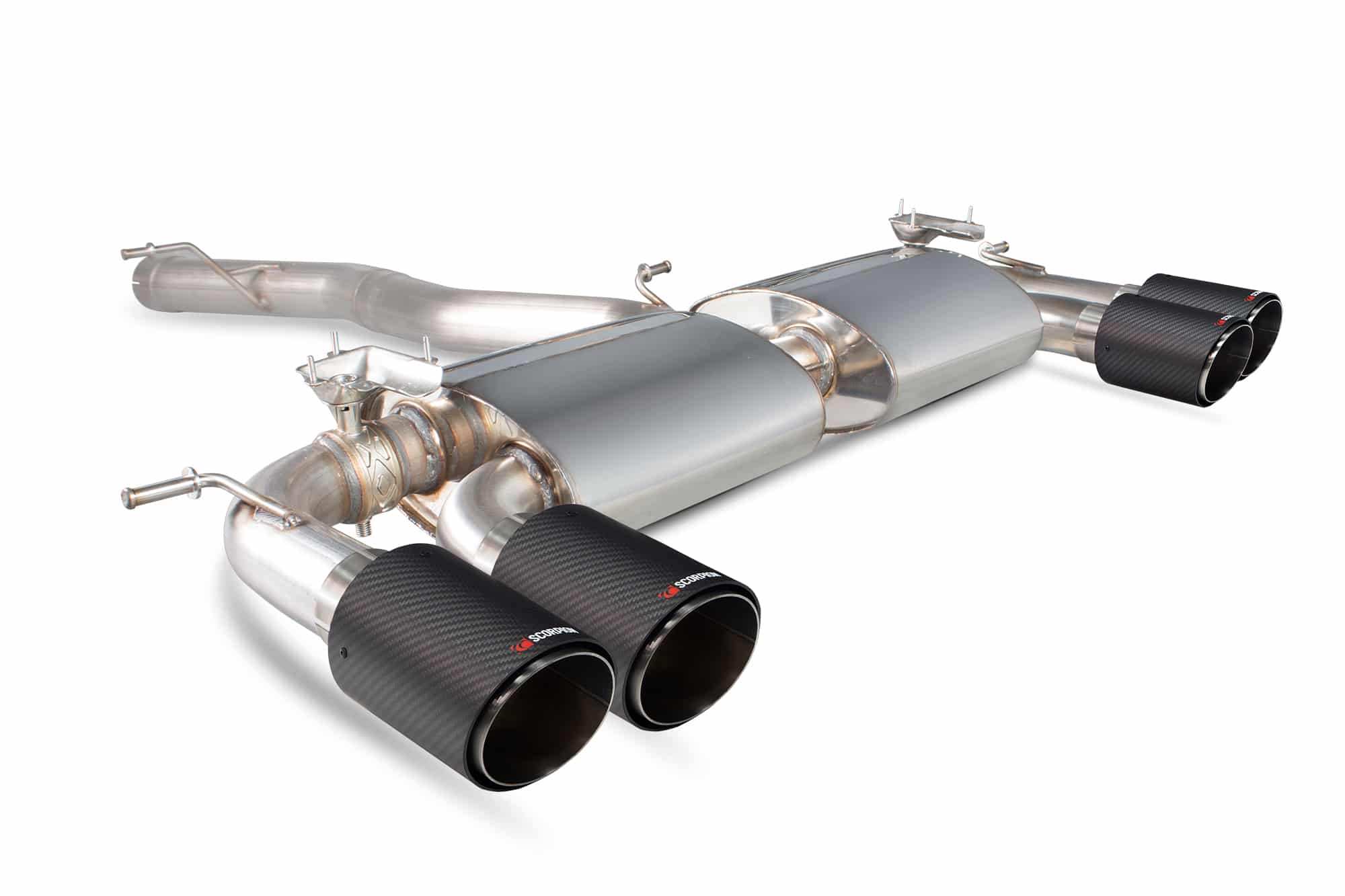 Scorpion Volkswagen Golf MK7 R Cat back Exhaust - Performance HQ - United Kingdom