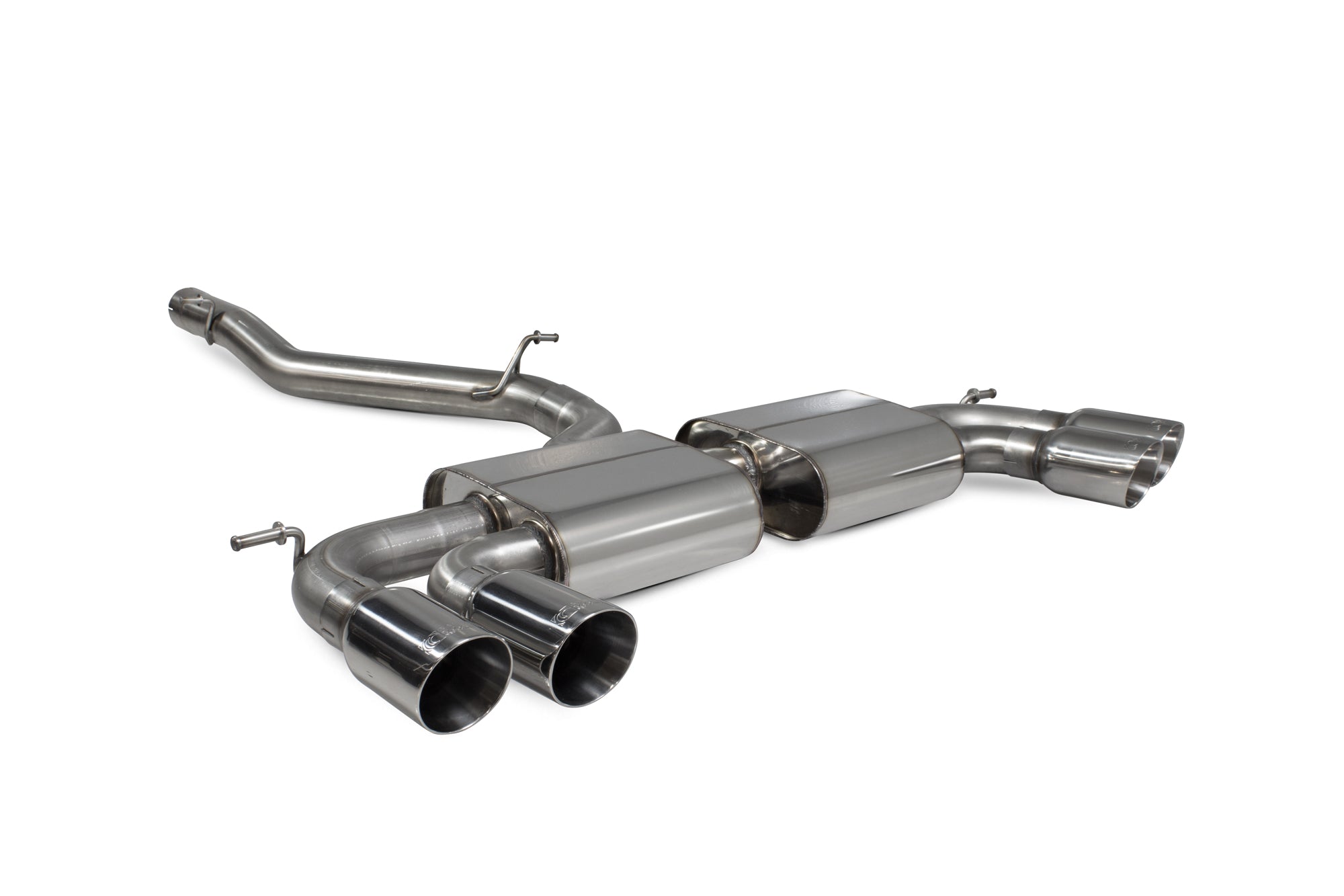 Scorpion Volkswagen Golf R MK8 GPF Model Non resonated Cat GPF Back System