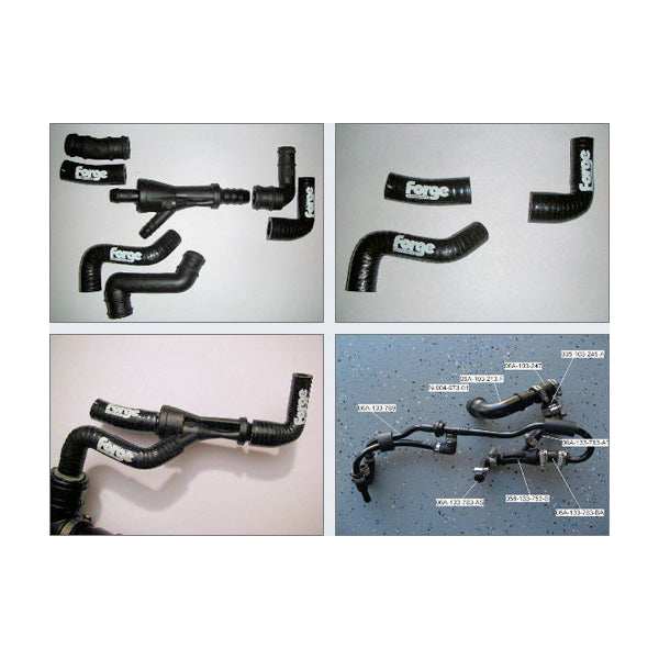 Forge Silicone Breather Hoses for the 225HP 1.8T Audi and SEAT - Performance HQ - United Kingdom