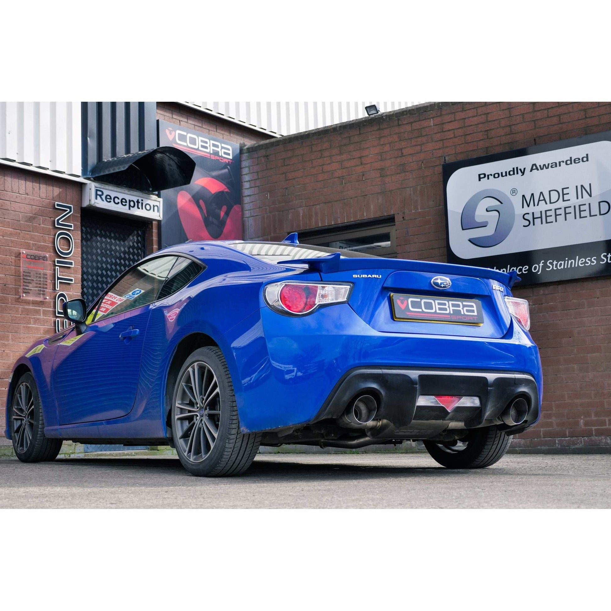 Cobra Sport Subaru BRZ (12>) Cat Back Exhaust - Performance HQ - United Kingdom