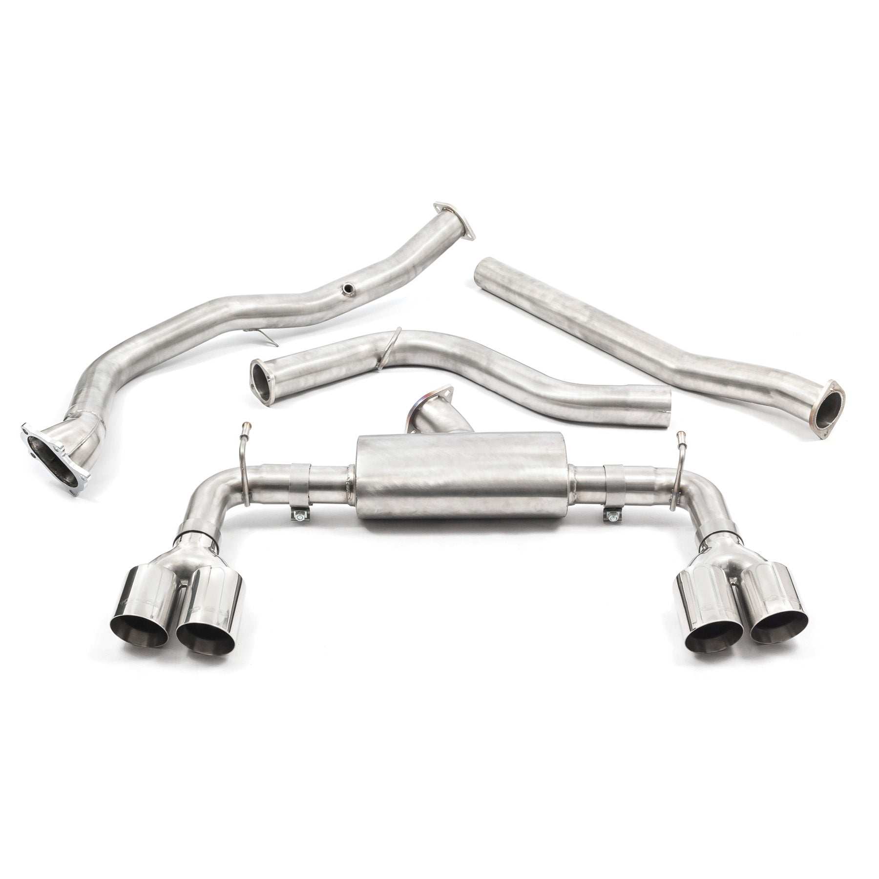 Cobra Sport Subaru Impreza STI Turbo Hatchback (08-11) Turbo Back Exhaust - Performance HQ - United Kingdom