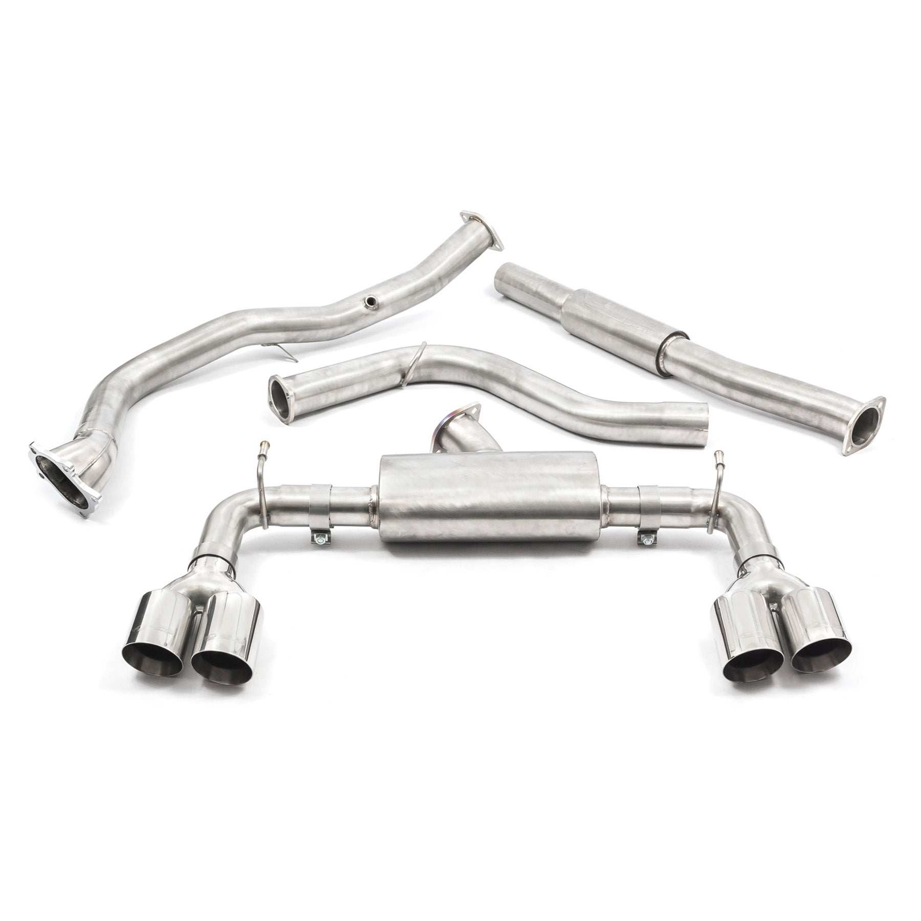 Cobra Sport Subaru Impreza STI Turbo Hatchback (08-11) Turbo Back Exhaust - Performance HQ - United Kingdom