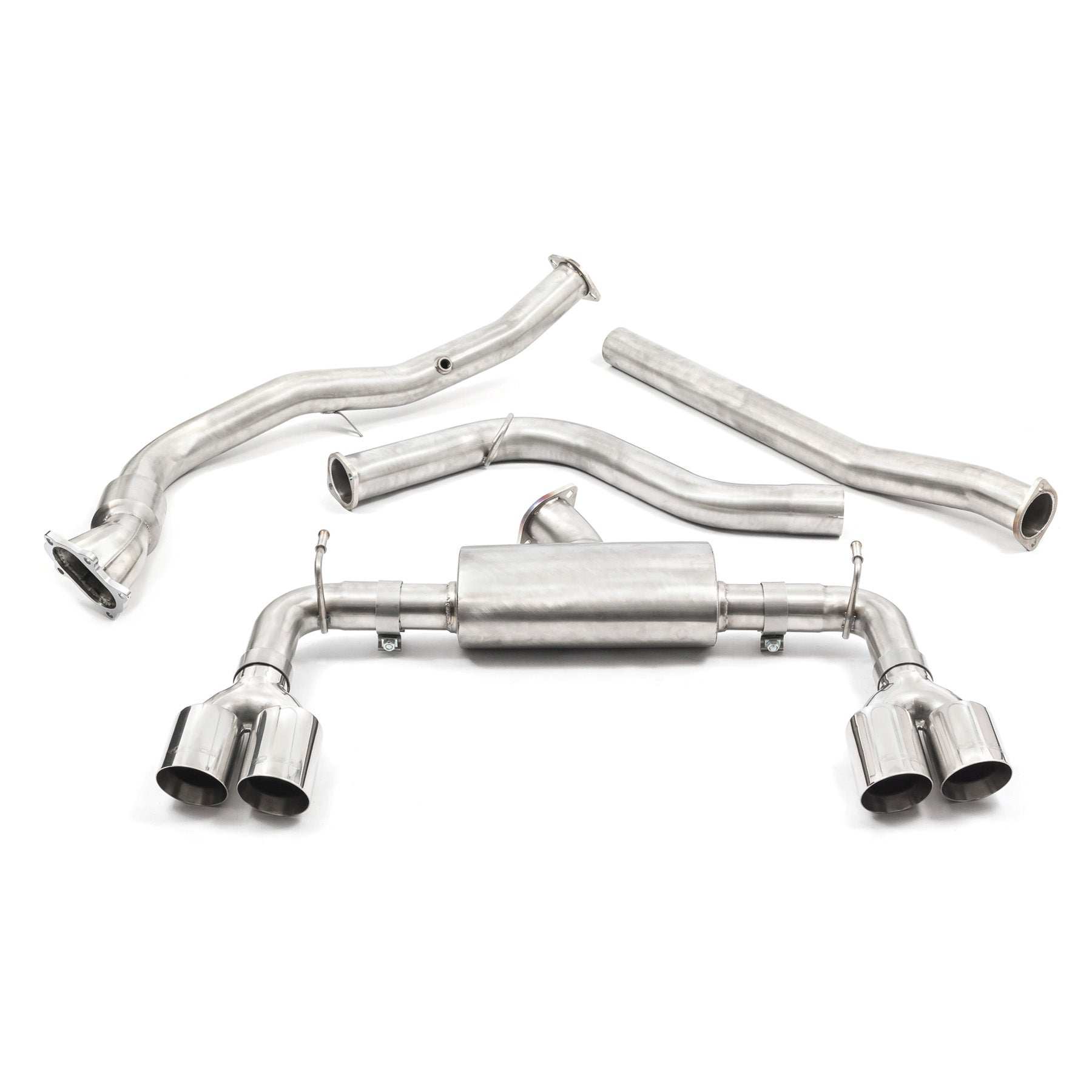 Cobra Sport Subaru Impreza STI Turbo Hatchback (08-11) Turbo Back Exhaust - Performance HQ - United Kingdom