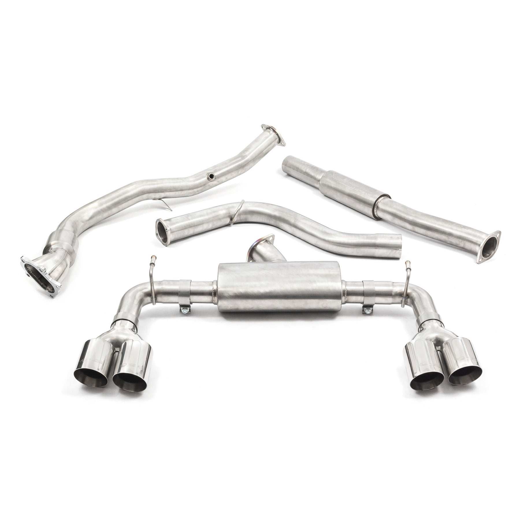 Cobra Sport Subaru Impreza STI Turbo Hatchback (08-11) Turbo Back Exhaust - Performance HQ - United Kingdom