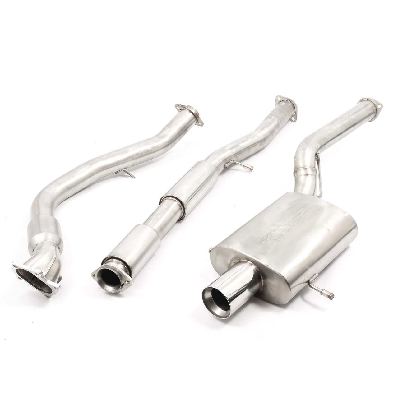 Cobra Sport Subaru Impreza Turbo (93-00) 3 Track Turbo Back Exhaust - Performance HQ - United Kingdom