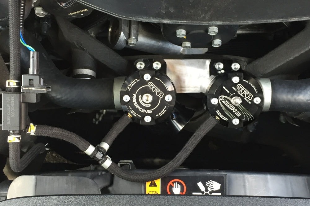 GFB T9013 – Respons TMS – KIT INCLUDES 1x RESPONS TMS & 1x MACH 2 Blow off valve or BOV with GFB TMS advantage
