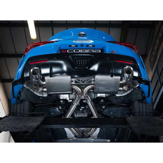 Cobra Sport Toyota GR Supra (A90 Mk5) Valved GPF/PPF Back Performance Exhaust - Performance HQ - United Kingdom
