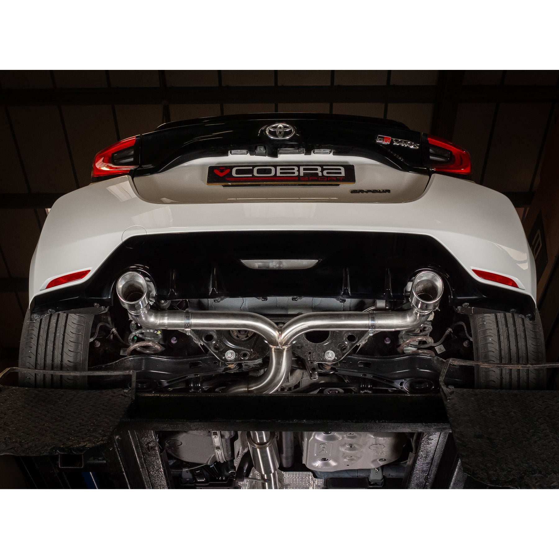 Cobra Sport Toyota GR Yaris 1.6 Venom GPF Back Rear Box Delete Race Exhaust - Performance HQ - United Kingdom