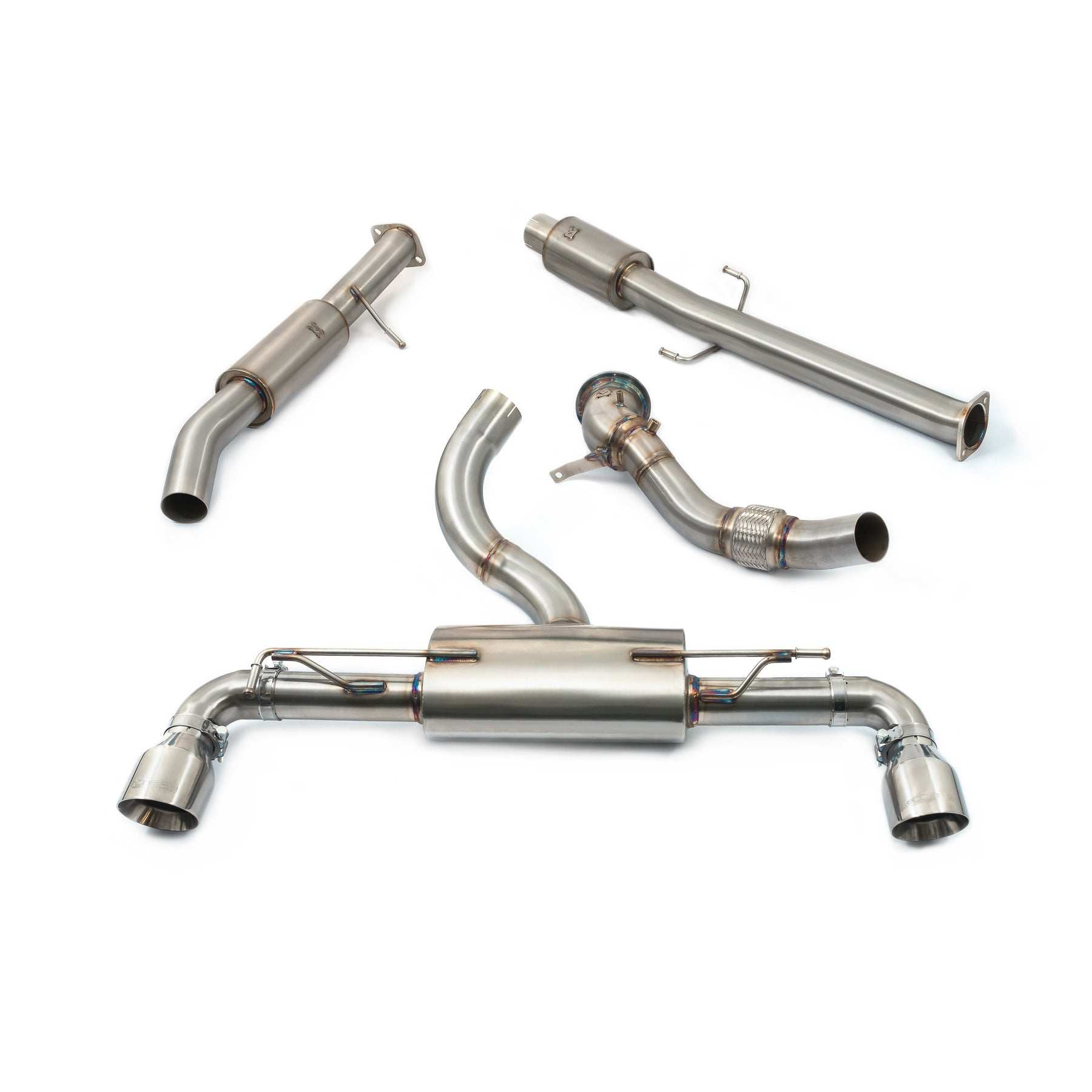 Cobra Sport Toyota GR Yaris 1.6 De-Cat Turbo Back Exhaust - Performance HQ - United Kingdom