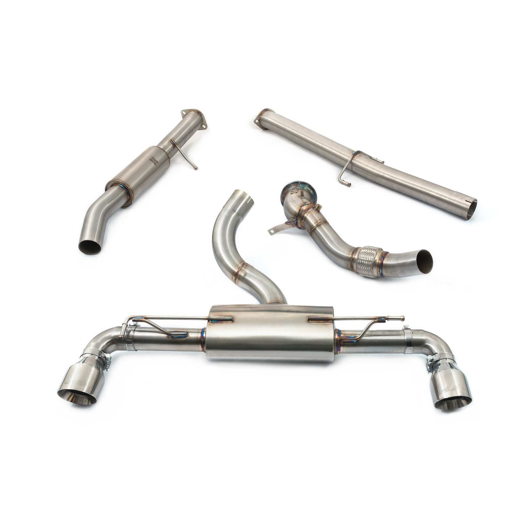 Cobra Sport Toyota GR Yaris 1.6 De-Cat Turbo Back Exhaust - Performance HQ - United Kingdom