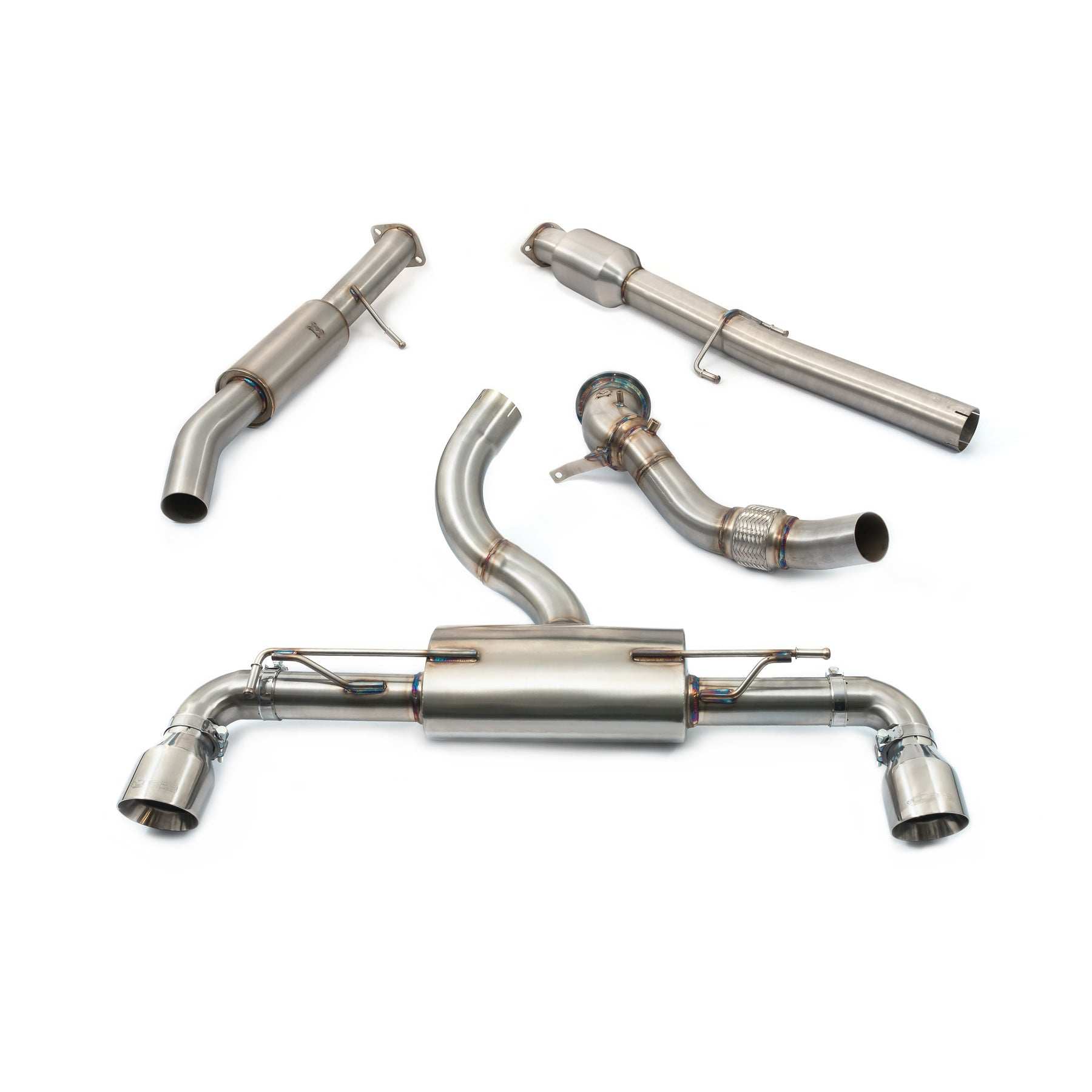 Cobra Sport Toyota GR Yaris 1.6 Sports Cat Turbo Back Exhaust - Performance HQ - United Kingdom