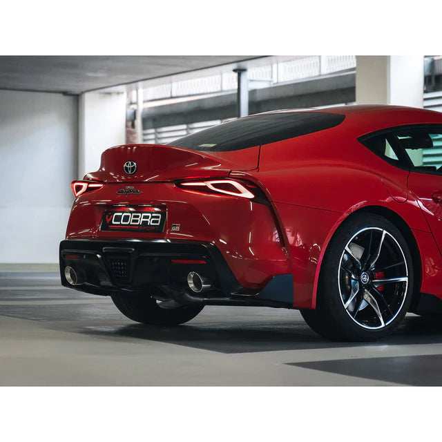 Cobra Sport Toyota GR Supra (A90 Mk5) Valved GPF/PPF Back Performance Exhaust - Performance HQ - United Kingdom