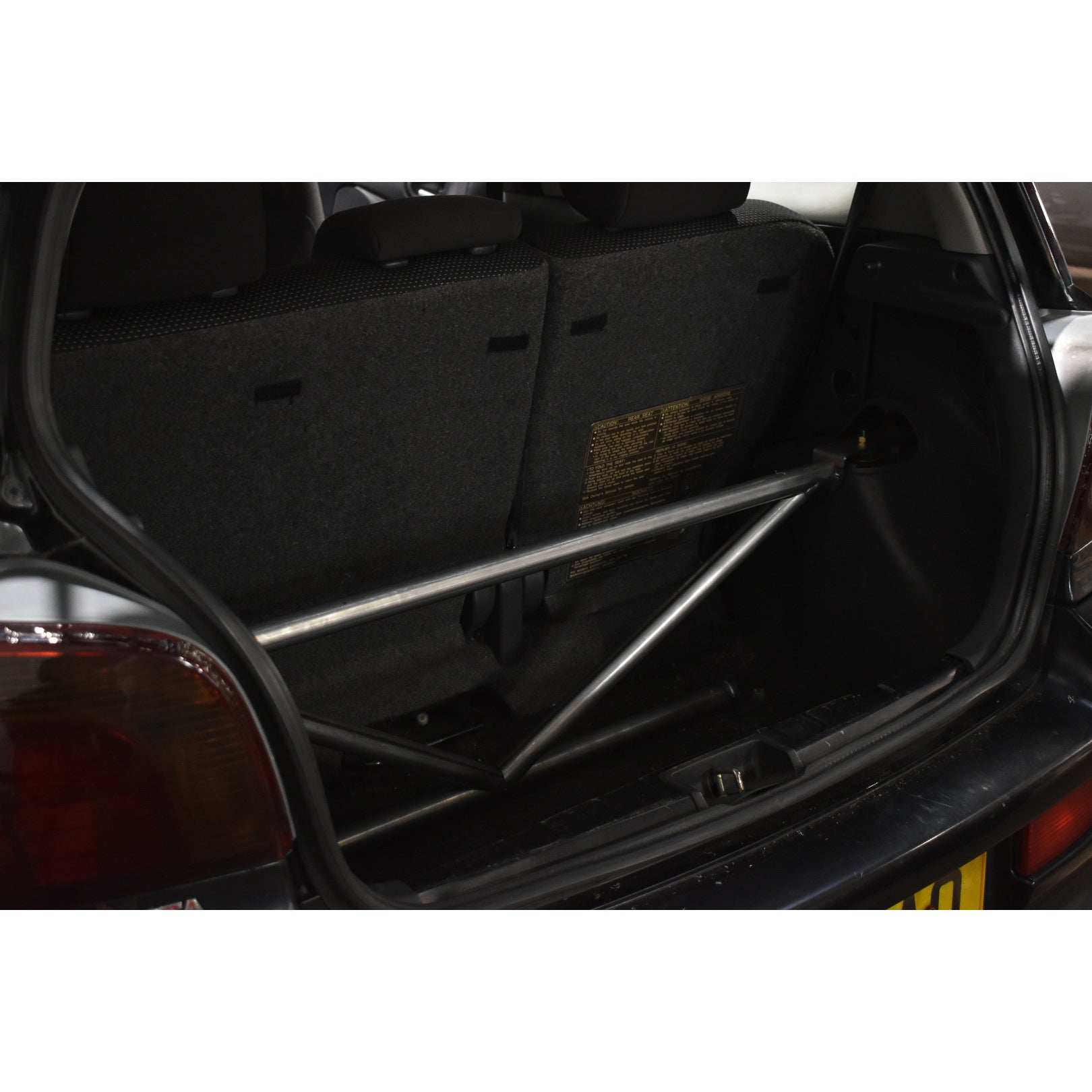 KBrace - Toyota Yaris MK1 XP10 Rear Strut Brace - V1 - Performance HQ - United Kingdom