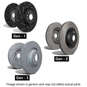 EBC Brakes USR Series Fine Slotted Disc Rotors (Pair) (USR990) - Performance HQ - United Kingdom