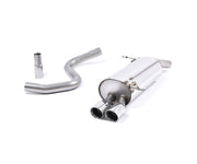 Milltek Sport Ford Fiesta MK7 1.6 Ti-VCT Zetec-S Front Pipe-Back Exhaust