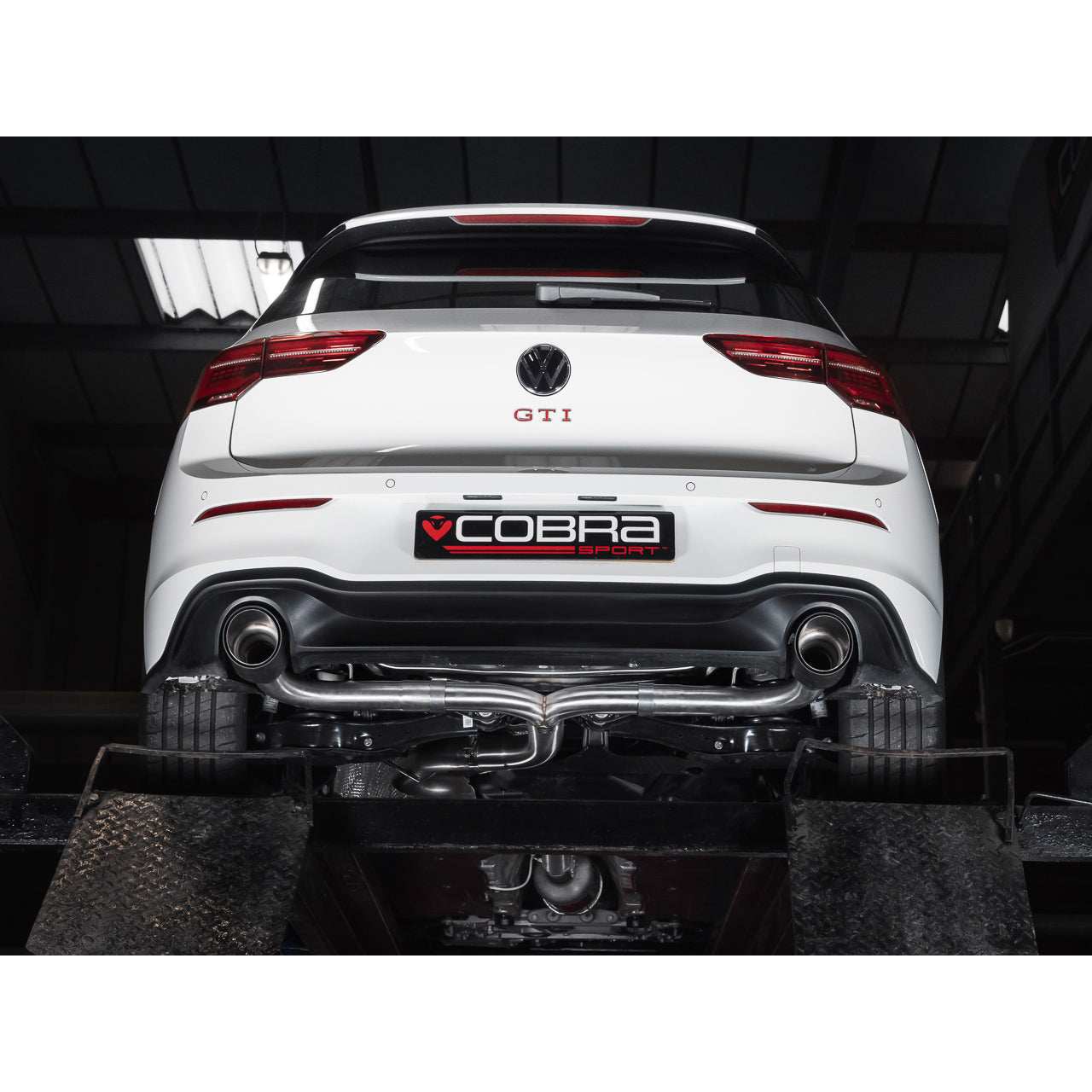 Cobra Sport VW Golf GTI (Mk8) 2.0 TSI (20>) Box Delete Race GPF Back Exhaust - Performance HQ - United Kingdom